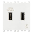 VIMAR SPA - VIW19295.B UNITA ALIMENTAZIONE USB 5V2,1A 2M BIANCO