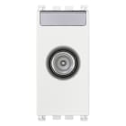 VIMAR SPA - VIW19300.10.B PRESA TV-RD-SAT PASSANTE BIANCO