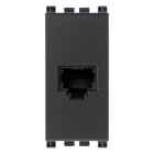 VIMAR SPA - VIW19320.AB PRESA RJ11 6/4 ANTIBATTERICO GRIGIO