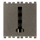 VIMAR SPA - VIW19327.M PRESA TELEFONICA 8P FRANCESE METAL
