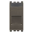 VIMAR SPA - VIW19337.6.M PRESA RJ45 CAT6 UTP CON PORTELLO METAL