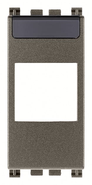 VIMAR SPA - VIW19341.C.M Adattatore RJ45 Infra+ Metal