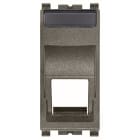 VIMAR SPA - VIW19343.K.M ADATTATORE RJ45 INCLINATO METAL