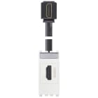 VIMAR SPA - VIW19346.H.B PRESA HDMI 2.1B CON CAVO A 90° BIANCO