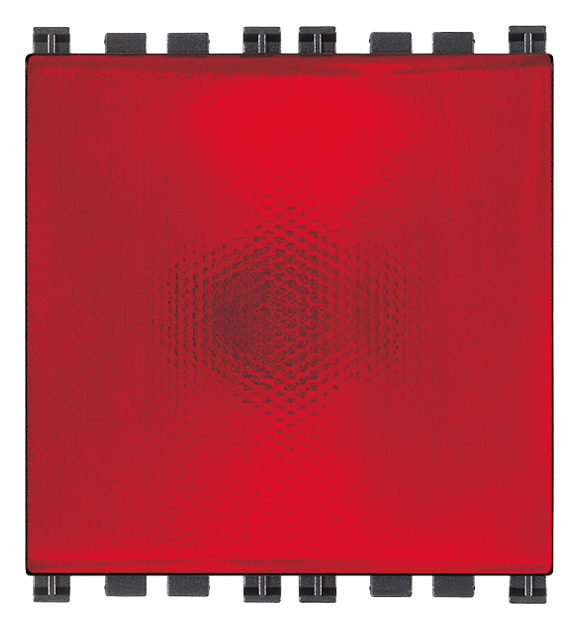 VIMAR SPA - VIW19387.R SPIA PRISMATICA ROSSO