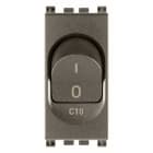 VIMAR SPA - VIW19405.10.M INTERRUTTORE MT 1P+N C10 120-230V METAL