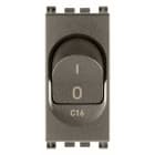 VIMAR SPA - VIW19405.16.M Interruttore MT 1P+N C16 120-230V Metal