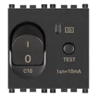 VIMAR SPA - VIW19411.10 INTERRUTTORE MTDIFF.1P+N C10 10MA GRIGIO