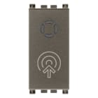VIMAR SPA - VIW19477.M BY-ALARM PLUS ADATT.INSERITORE 1M METAL