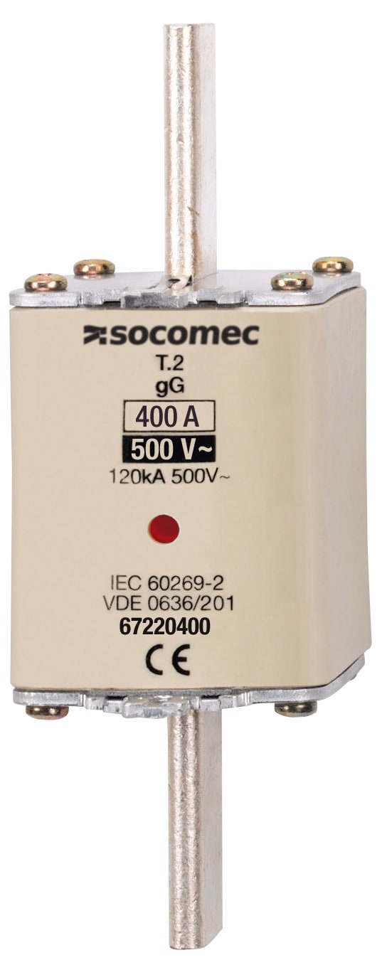 SOCOMEC - SOC67220250 FUS. A COLT. TIPO GG - T2 GG - SENZA PER