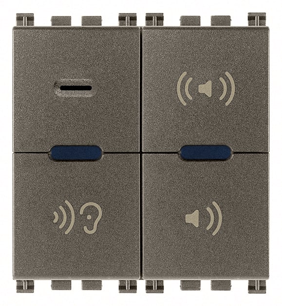 VIMAR SPA - VIW19586.M MICROFONO DI CHIAMATA METAL