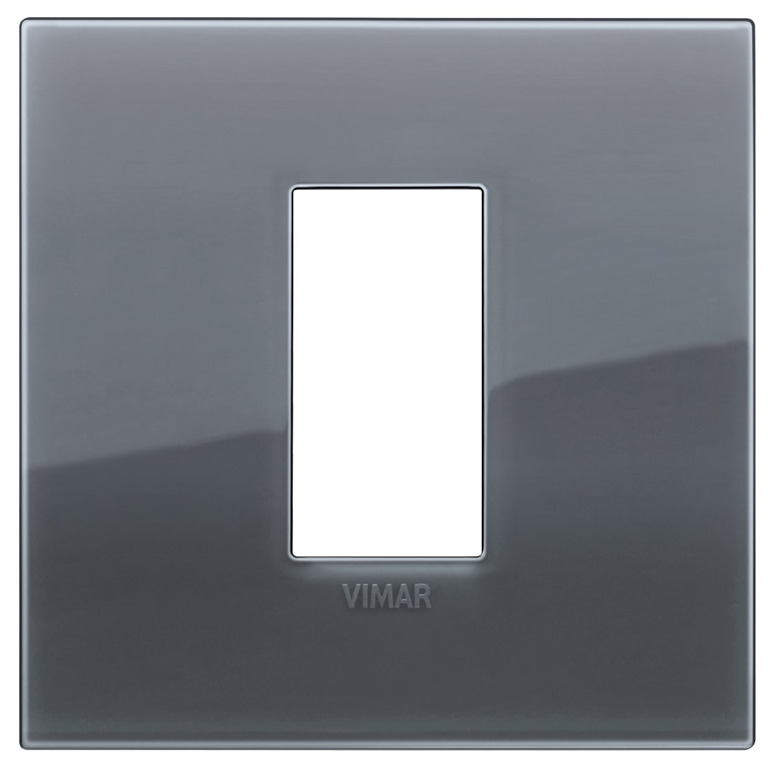 VIMAR SPA - VIW19641.61 PLACCA CLASSIC 1M REFLEX GRIGIO FUME