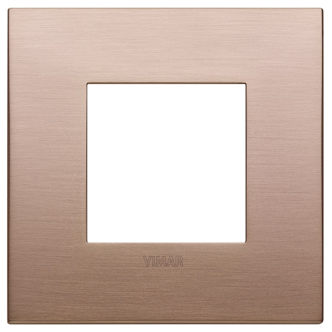 VIMAR SPA - VIW19642.11 Placca Classic 2M rame spazzolato