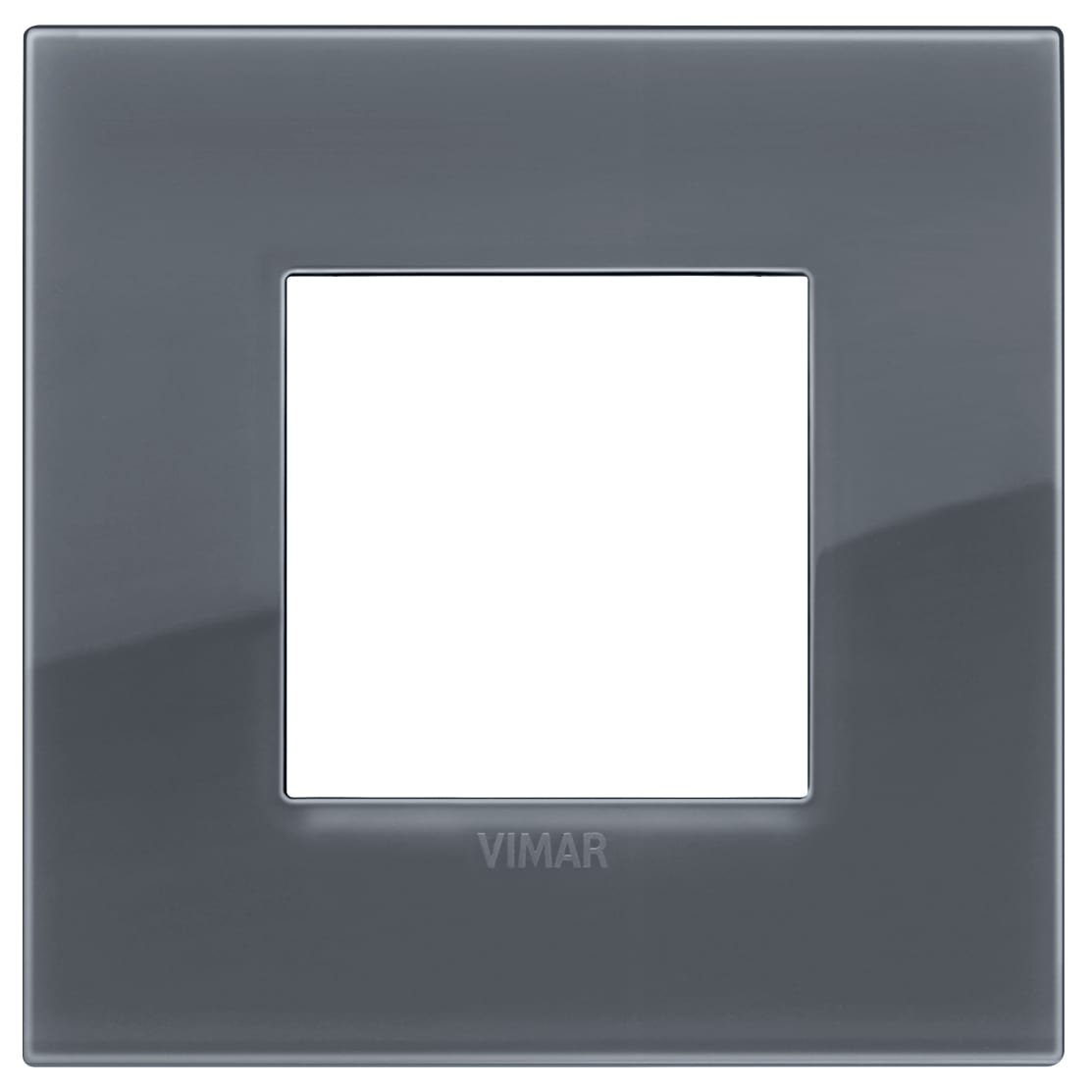 VIMAR SPA - VIW19642.61 PLACCA CLASSIC 2M REFLEX GRIGIO FUME