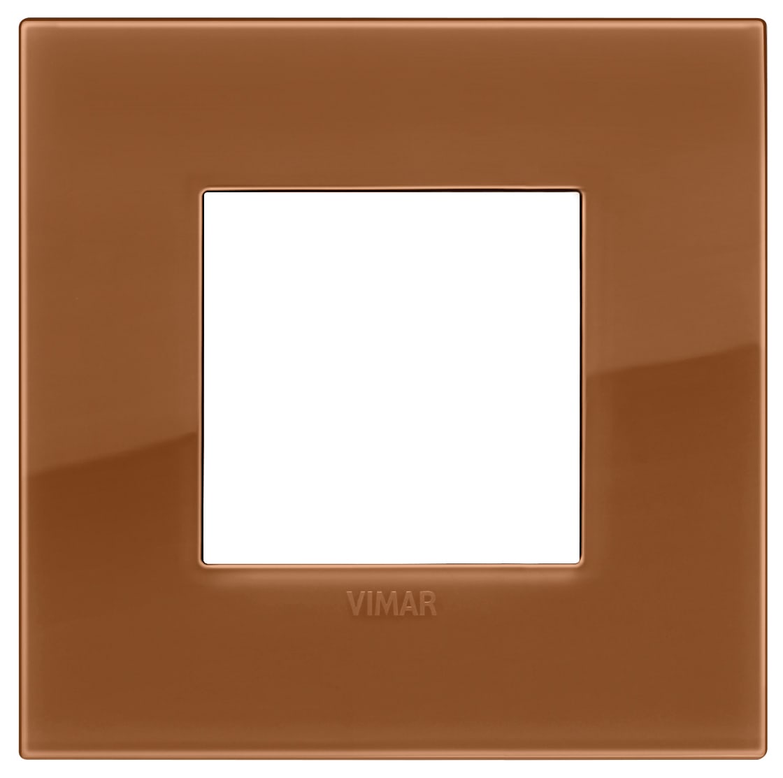 VIMAR SPA - VIW19642.62 PLACCA CLASSIC 2M REFLEX CARAMEL