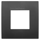 VIMAR SPA - VIW19642.AB.71 Placca Classic 2M antibatterico nero