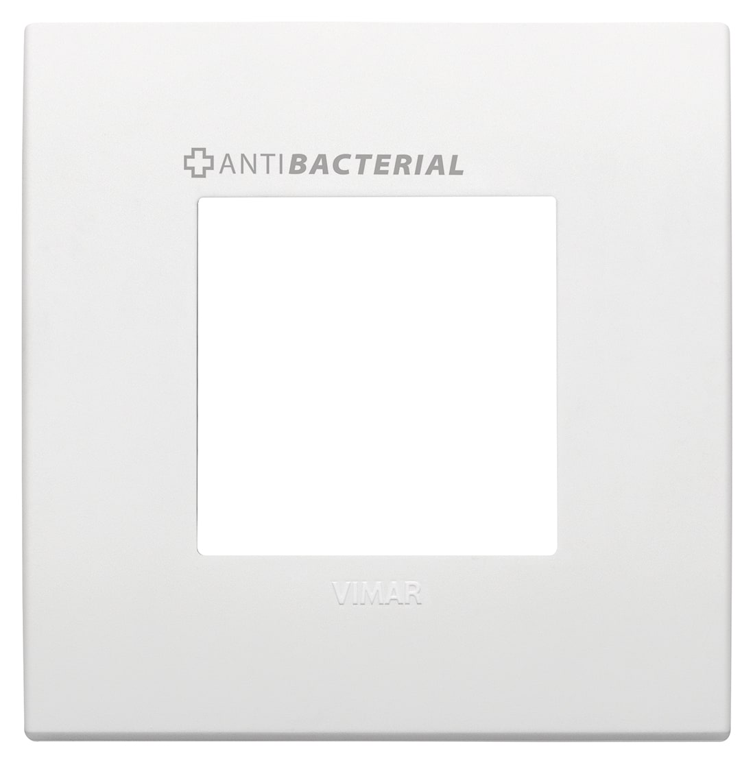 VIMAR SPA - VIW19642.AB.74 Placca Classic 2M antibatterico bianco