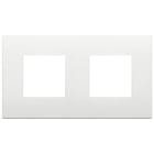 VIMAR SPA - VIW19643.74 PLACCA 4M (2+2)INT71 CL BIANCO