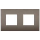 VIMAR SPA - VIW19643.80 PLACCA 4M (2+2)INT71 CL METAL