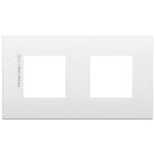 VIMAR SPA - VIW19643.AB.74 PLACCA 4M (2+2)INT71 CL ANTIBATT. BIANCO