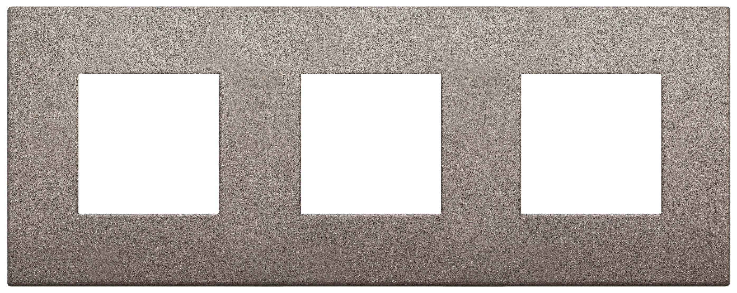 VIMAR SPA - VIW19644.04 PLACCA 6M (2+2+2)INT71 CL TITANIO MATT