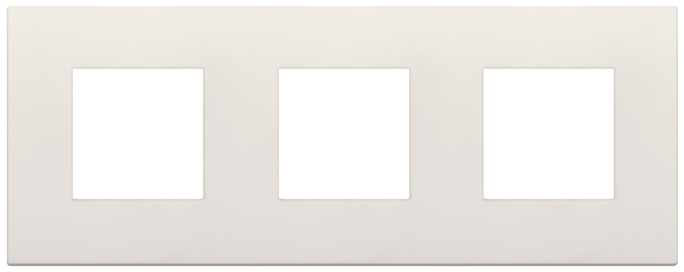 VIMAR SPA - VIW19644.73 PLACCA 6M (2+2+2)INT71 CL AVORIO