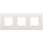 VIMAR SPA - VIW19644.73 PLACCA 6M (2+2+2)INT71 CL AVORIO