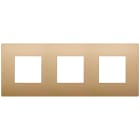 VIMAR SPA - VIW19644.78 PLACCA 6M (2+2+2)INT71 CL ORO MATT