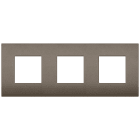 VIMAR SPA - VIW19644.80 PLACCA 6M (2+2+2)INT71 CL METAL