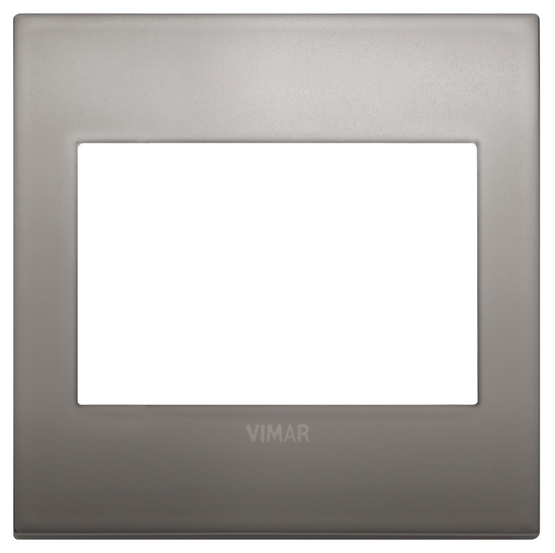 VIMAR SPA - VIW19648.10 PLACCA CLASSIC 3M BS NICHEL NERO