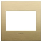 VIMAR SPA - VIW19648.12.01 PLACCA CLASSIC 3M BS OTTONE SPAZZOLATO