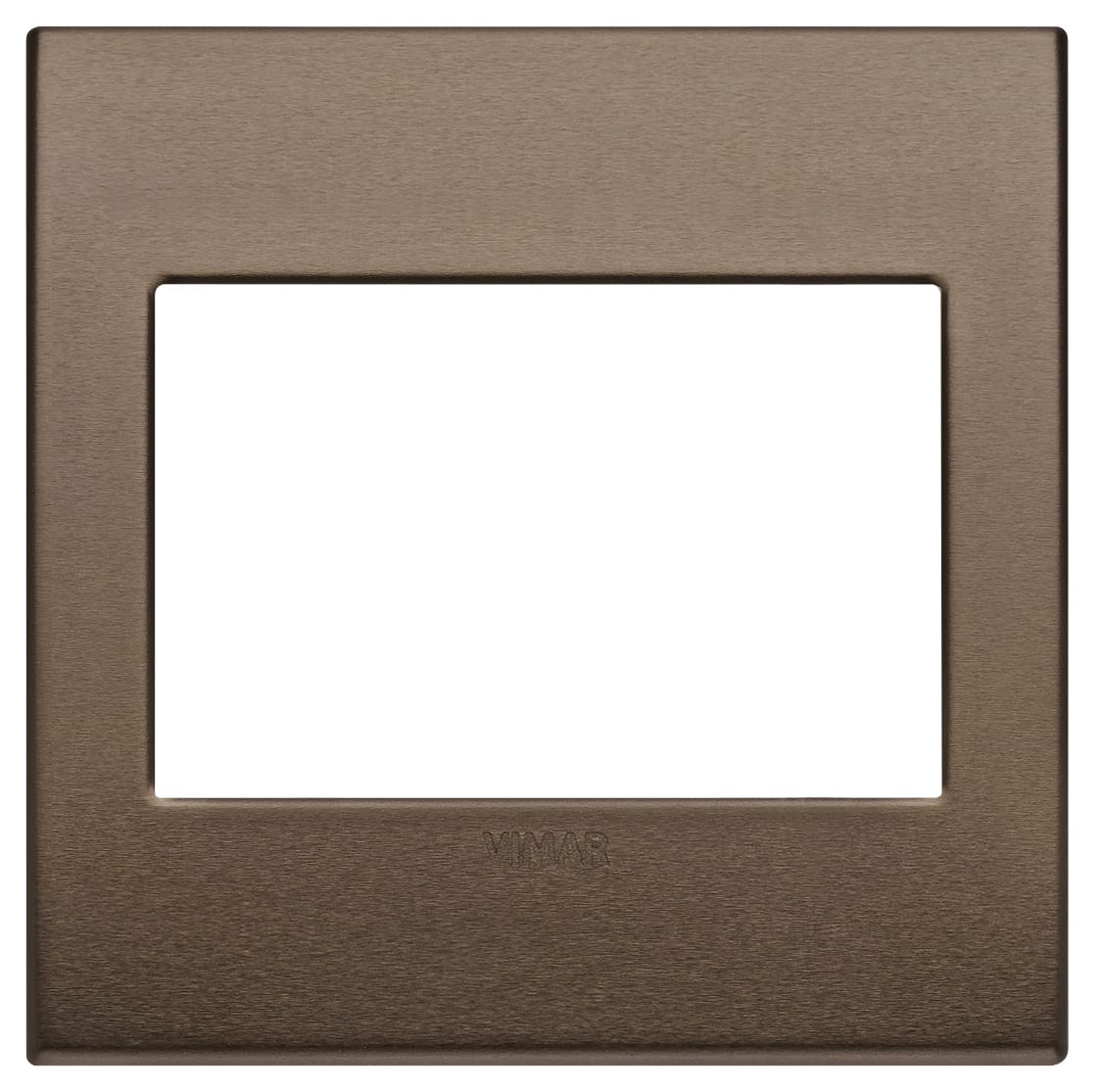 VIMAR SPA - VIW19648.17 Placca Classic 3M BS bronzo scuro