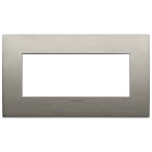 VIMAR SPA - VIW19649.08 Placca Classic 5M BS acciaio spazzolato