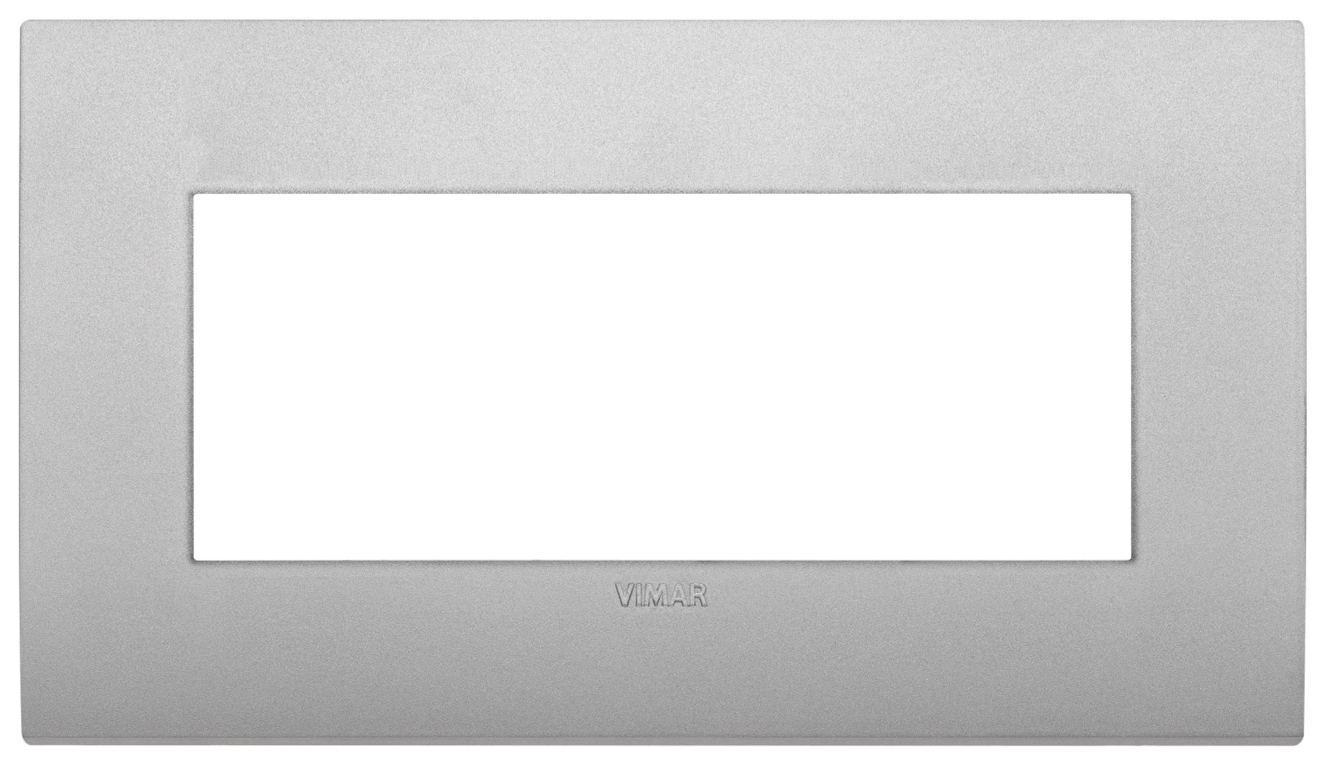 VIMAR SPA - VIW19649.79 PLACCA CLASSIC 5M BS SILVER MATT