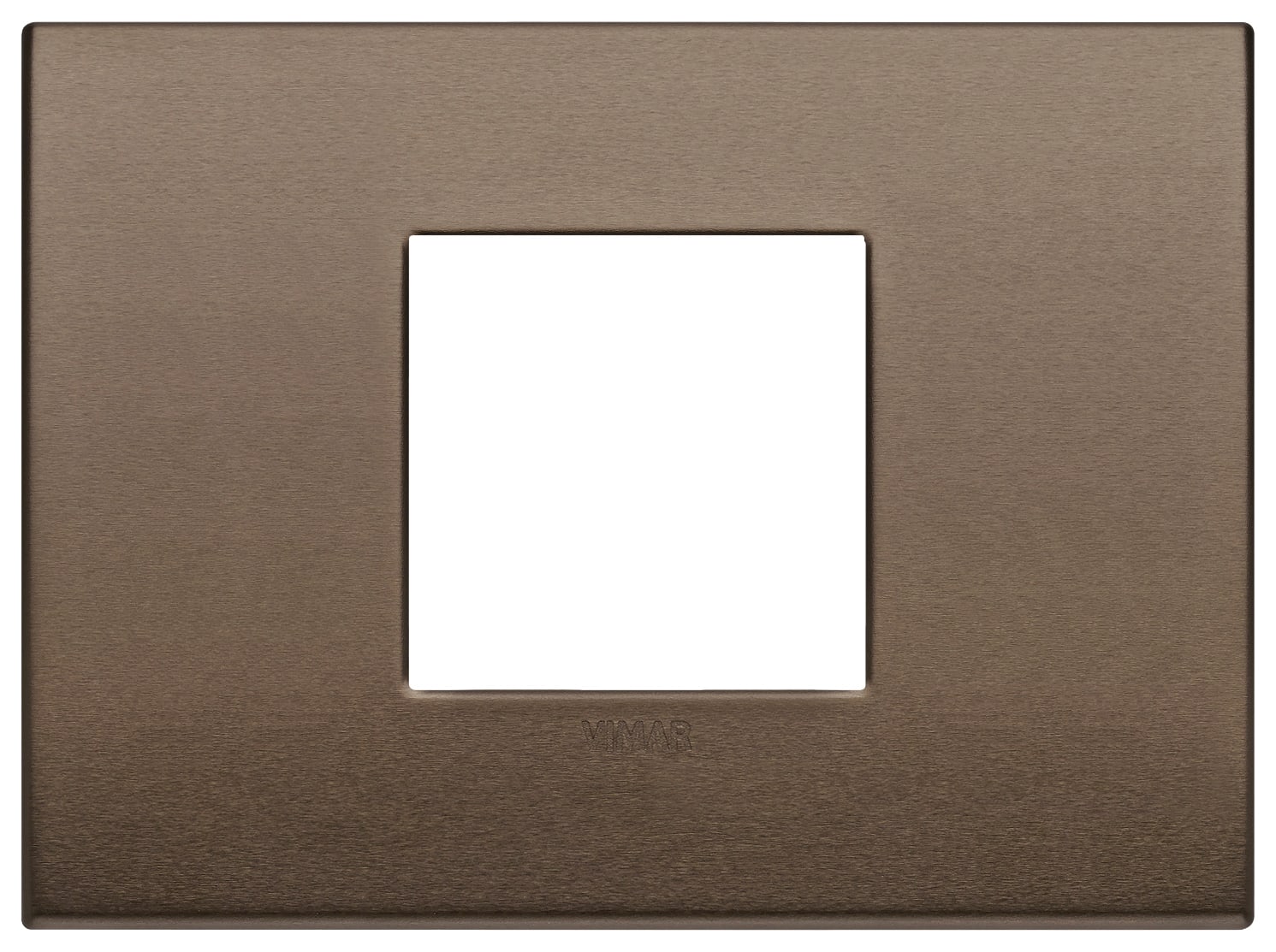 VIMAR SPA - VIW19652.17 PLACCA CLASSIC 2MC BRONZO SCURO