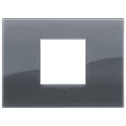 VIMAR SPA - VIW19652.61 PLACCA CLASSIC 2MC REFLEX GRIGIO FUME