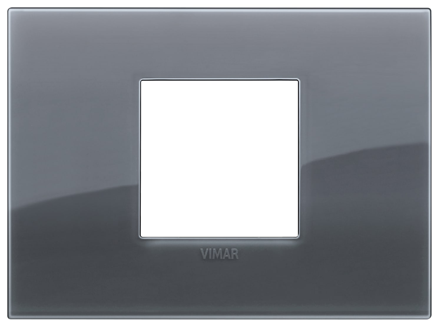 VIMAR SPA - VIW19652.61 PLACCA CLASSIC 2MC REFLEX GRIGIO FUME