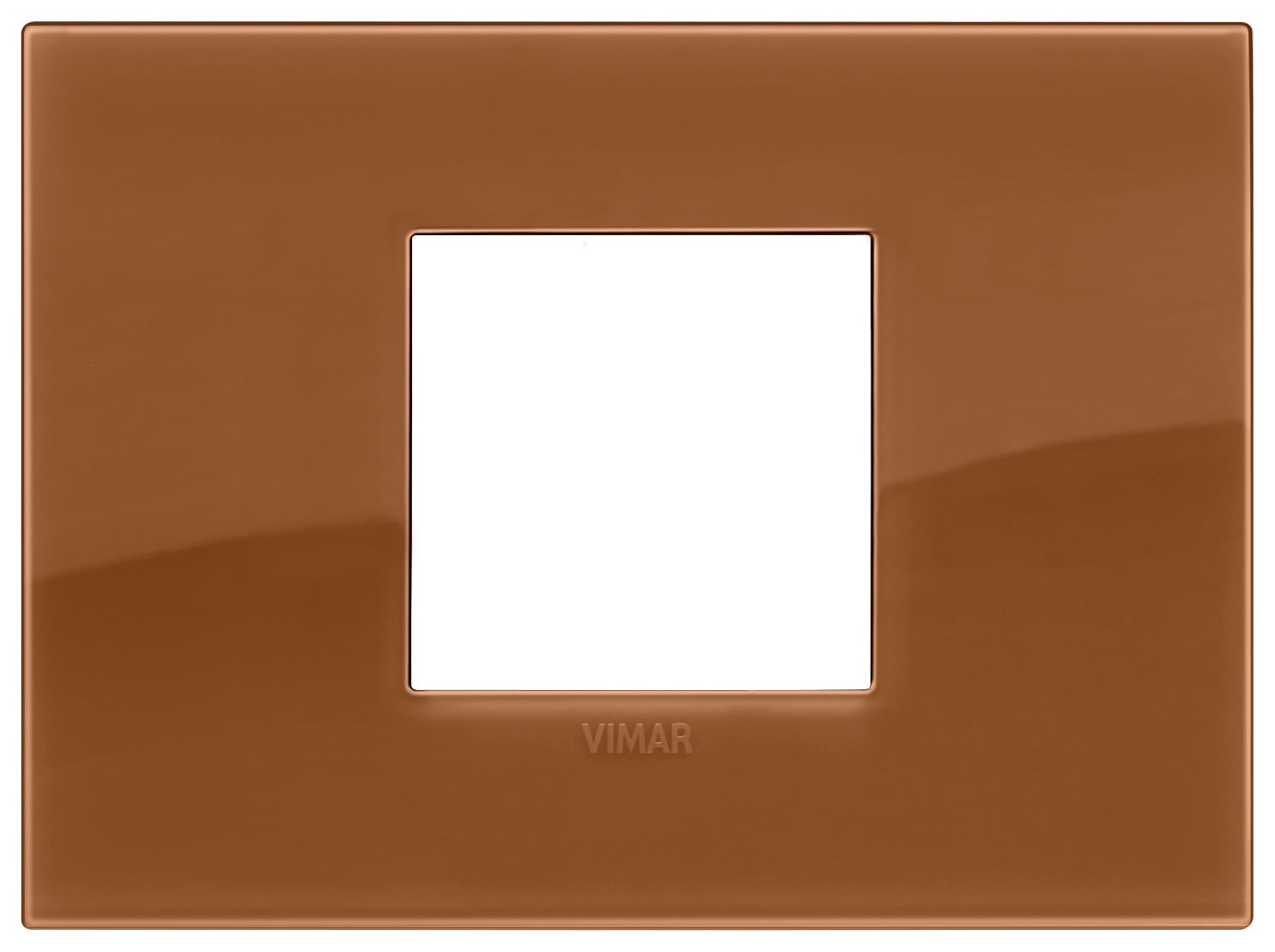 VIMAR SPA - VIW19652.62 PLACCA CLASSIC 2MC REFLEX CARAMEL