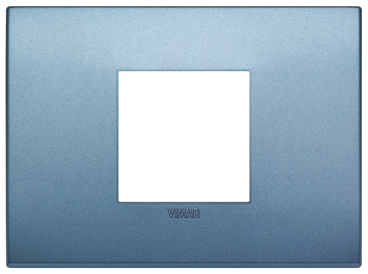 VIMAR SPA - VIW19652.76 PLACCA CLASSIC 2M CENTRALI BLU MATT