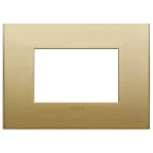 VIMAR SPA - VIW19653.12.01 PLACCA CLASSIC 3M OTTONE SPAZZOLATO