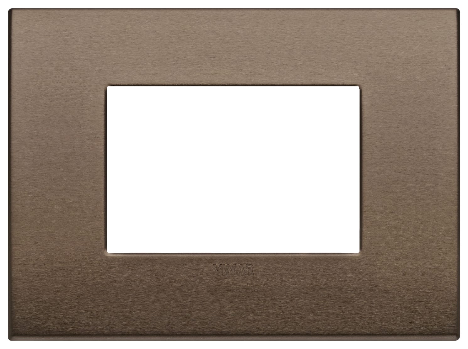 VIMAR SPA - VIW19653.17 Placca Classic 3M bronzo scuro