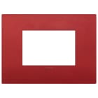 VIMAR SPA - VIW19653.75 Placca Classic 3M rosso matt