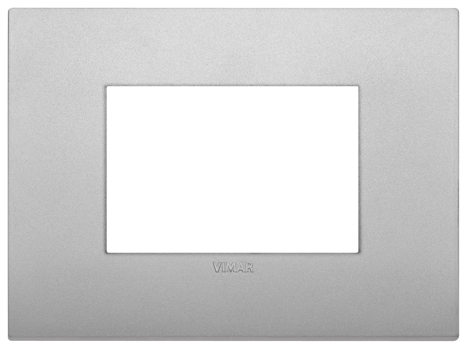 VIMAR SPA - VIW19653.79 PLACCA CLASSIC 3M SILVER MATT