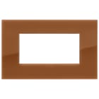 VIMAR SPA - VIW19654.62 PLACCA CLASSIC 4M REFLEX CARAMEL