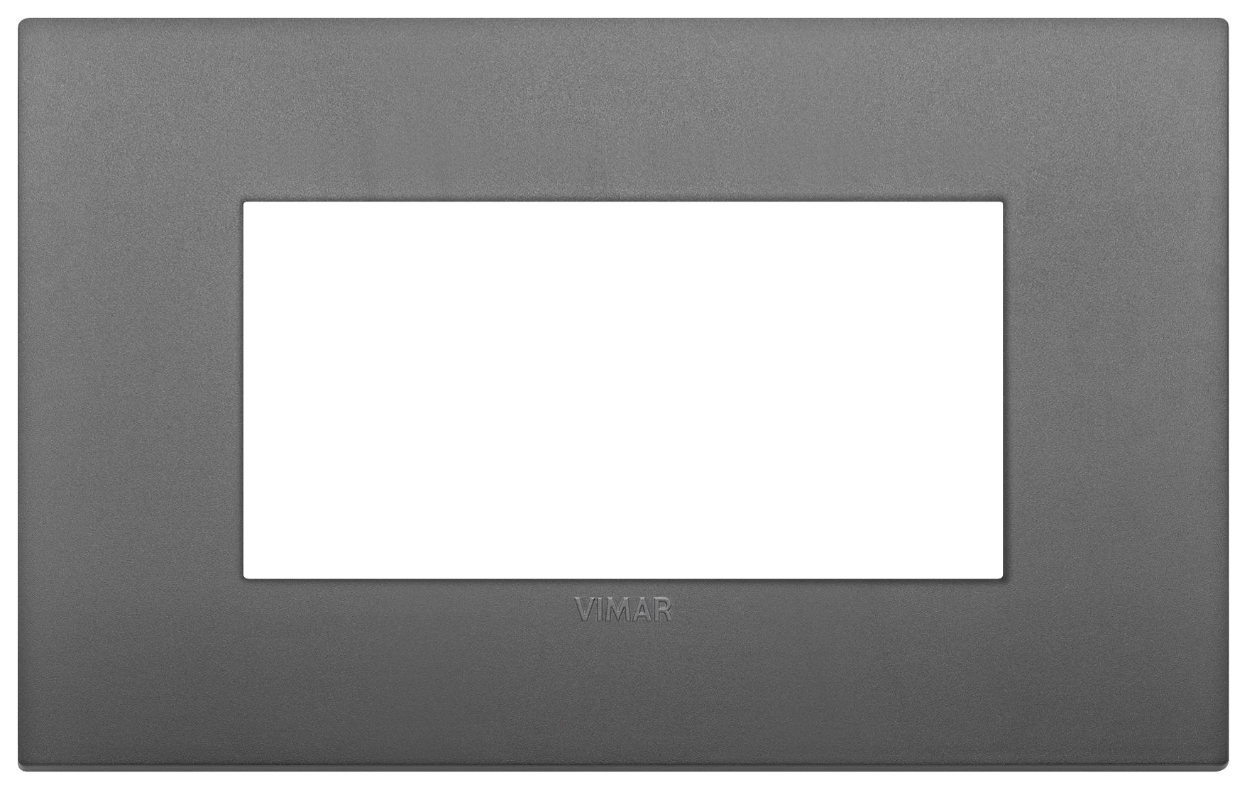 VIMAR SPA - VIW19654.72 PLACCA CLASSIC 4M GRIGIO