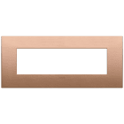 VIMAR SPA - VIW19657.11 Placca Classic 7M rame spazzolato