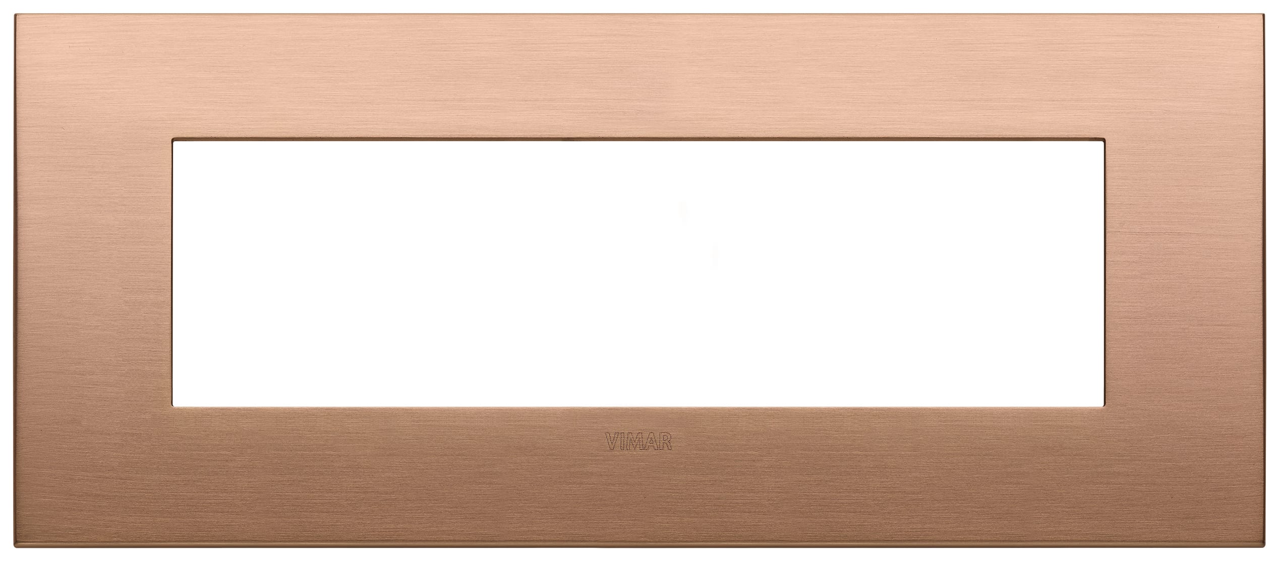 VIMAR SPA - VIW19657.11 PLACCA CLASSIC 7M RAME SPAZZOLATO