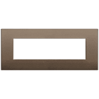 VIMAR SPA - VIW19657.17 PLACCA CLASSIC 7M BRONZO SCURO