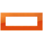 VIMAR SPA - VIW19657.63 PLACCA CLASSIC 7M REFLEX ORANGE