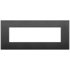 VIMAR SPA - VIW19657.71 PLACCA CLASSIC 7M NERO